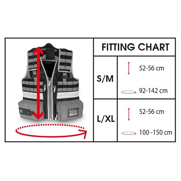 Multifunktionell taktisk väst - gul